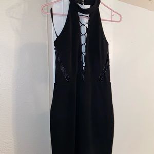 NWOT bebe halter dress